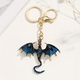 3D Aesthetic Beautiful Dragon Pedant Keychain