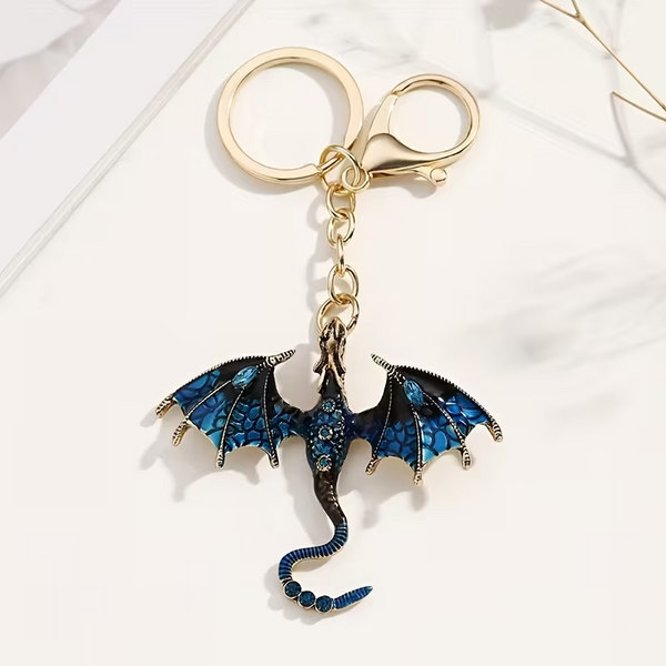 3D Aesthetic Beautiful Dragon Pedant Keychain