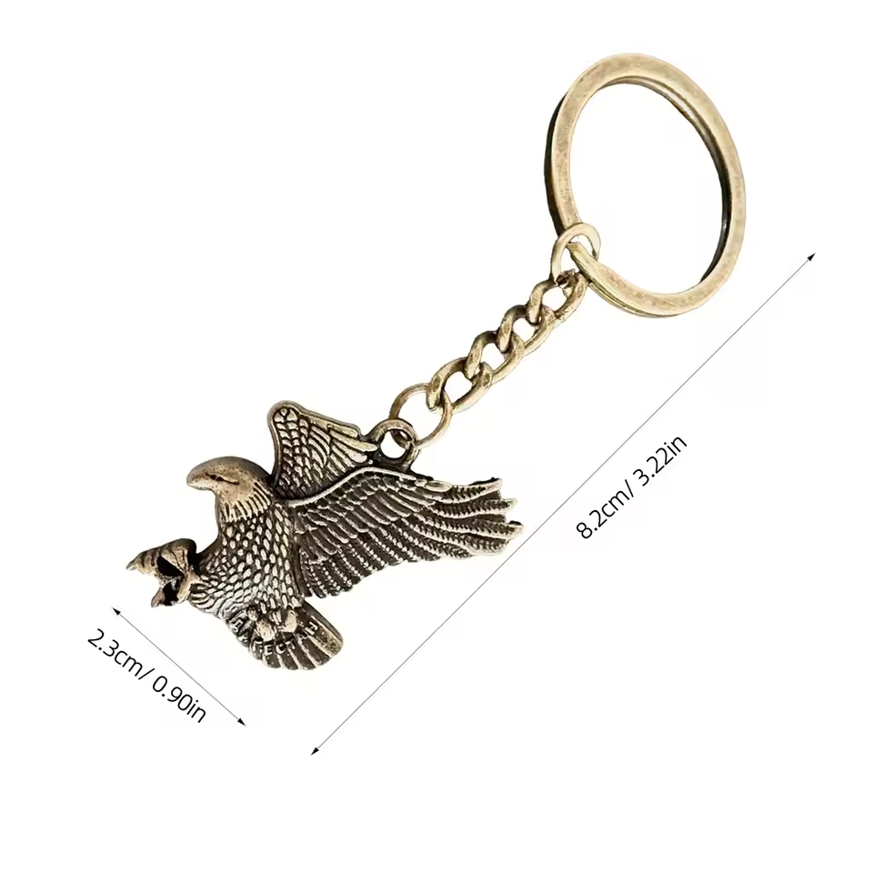 3D Aesthetic Eagle Pedant Keychain