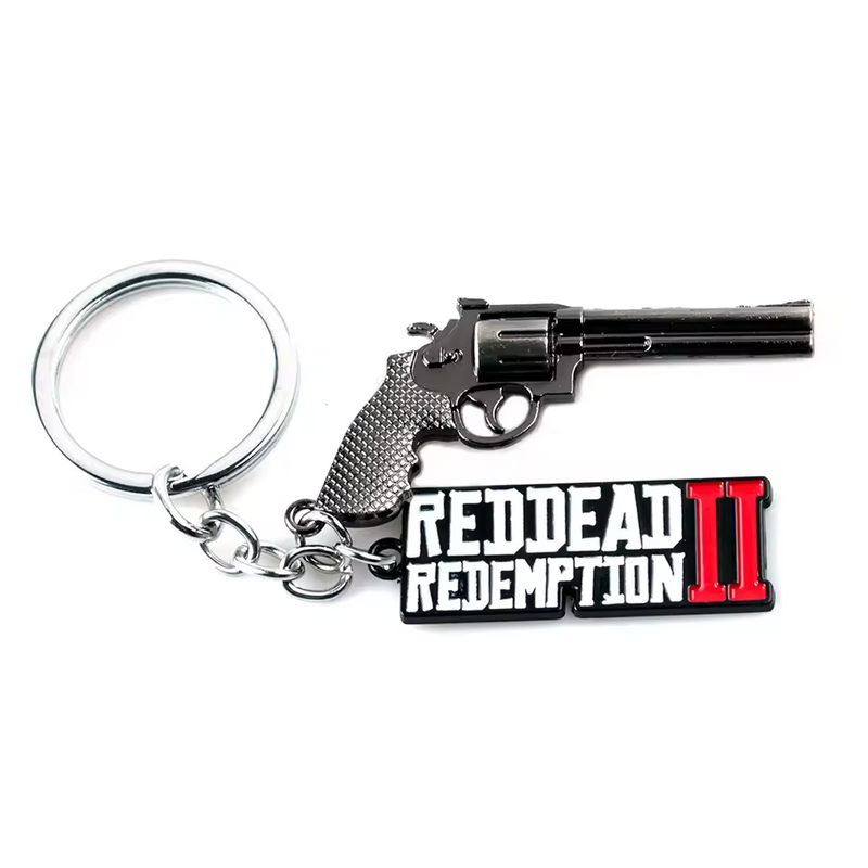 3D Aesthetic Red Dead Redemption II Gun Pedant Keychain