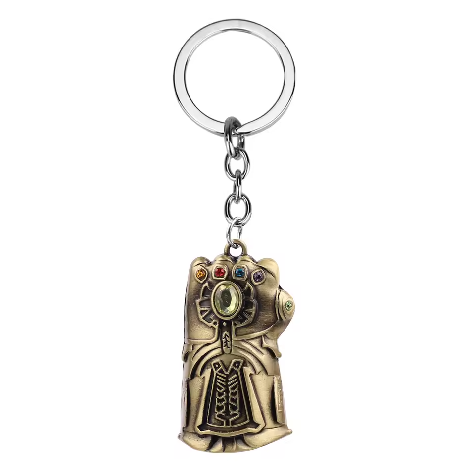 3D Aesthetic Marvel Avengers Thanos Gauntlet keychain