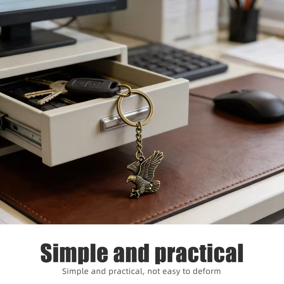 3D Aesthetic Eagle Pedant Keychain