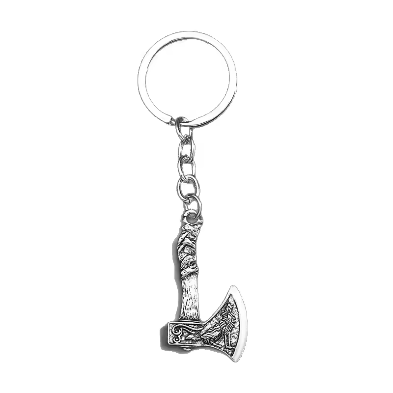 3D Aesthetic Axe Head Shaped Pedant Keychain