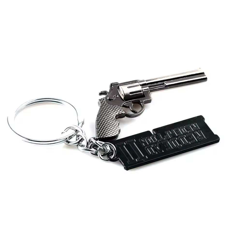 3D Aesthetic Red Dead Redemption II Gun Pedant Keychain