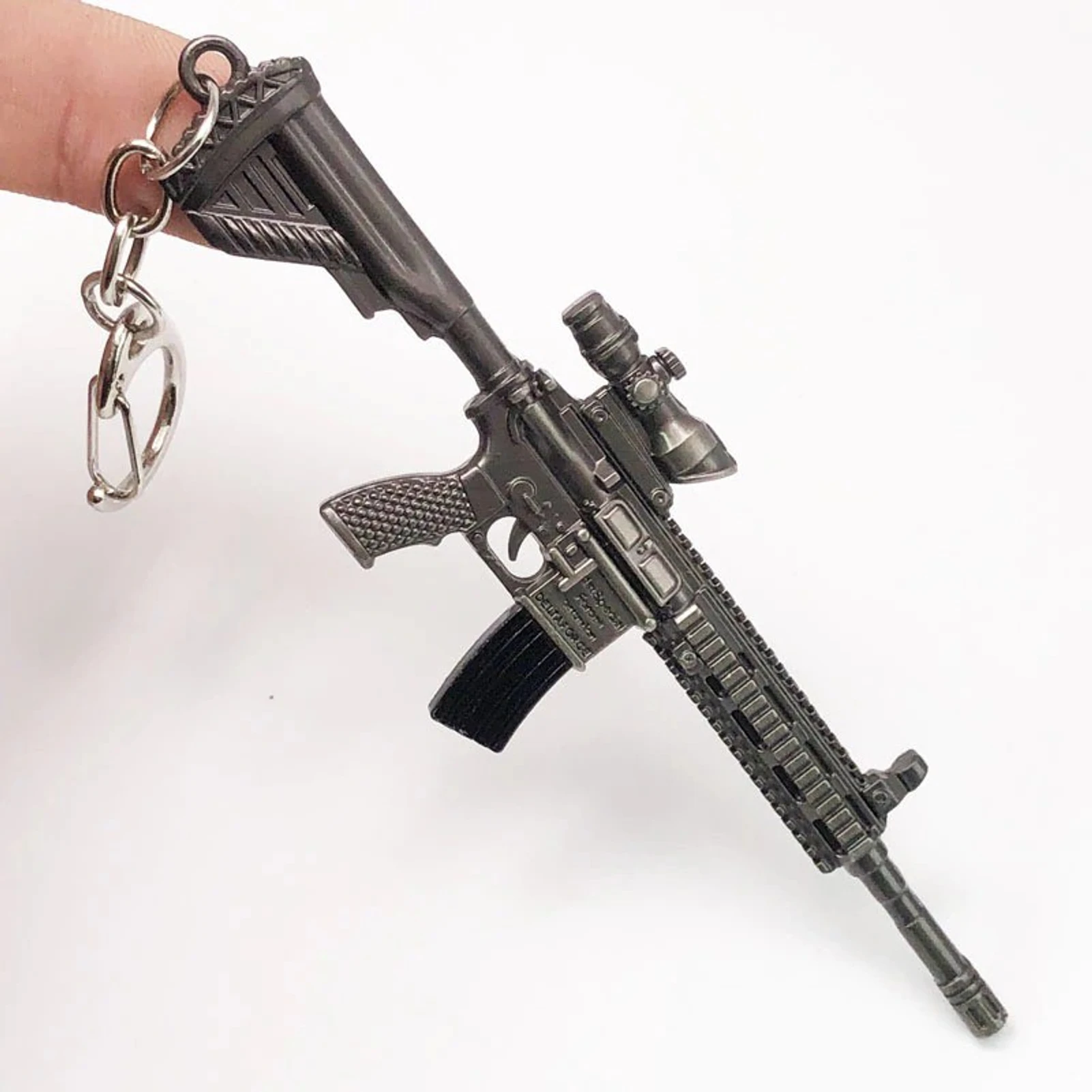 3D Aesthetic M416 PUBG 5.56mm Rifle Model Key Chain