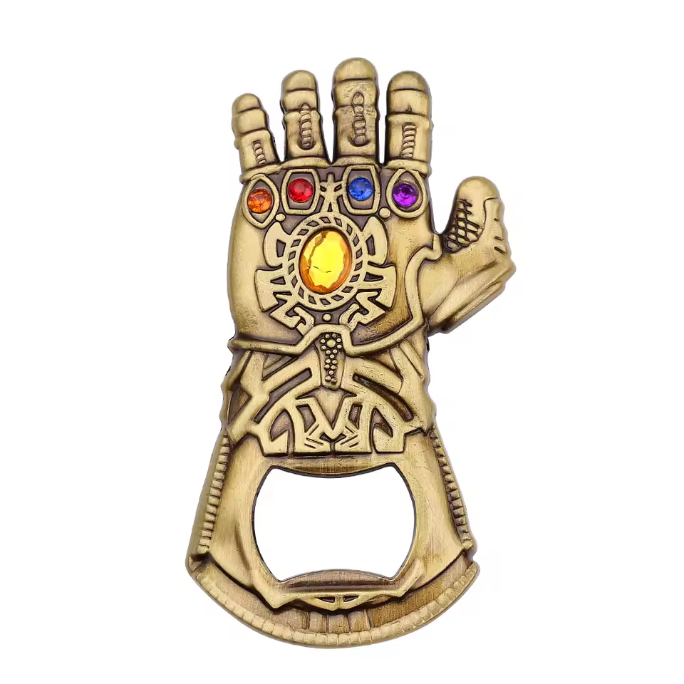 3D Aesthetic Marvel Avengers Thanos Gauntlet keychain