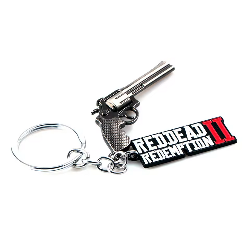 3D Aesthetic Red Dead Redemption II Gun Pedant Keychain