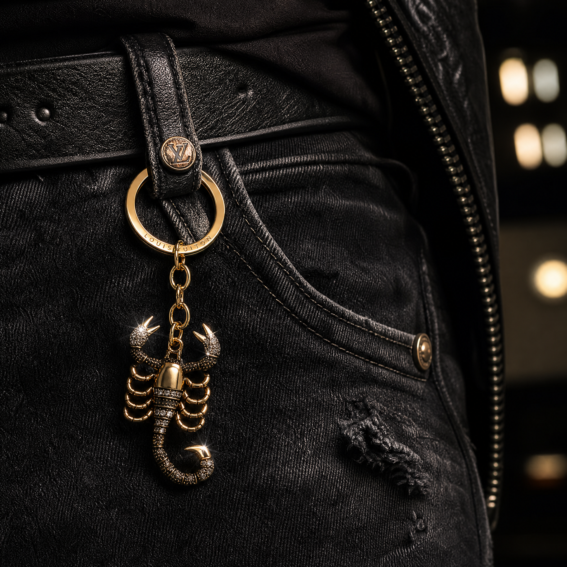 3D Aesthetic Scorpion Pendant Keychain