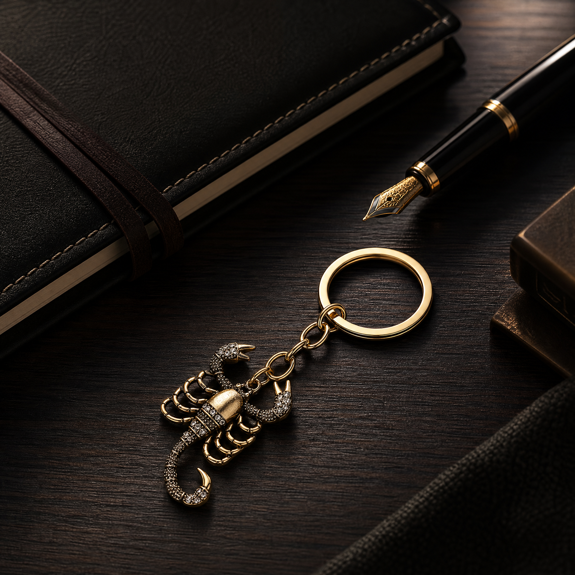3D Aesthetic Scorpion Pendant Keychain
