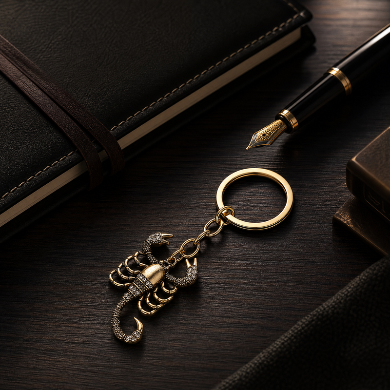 3D Aesthetic Scorpion Pendant Keychain